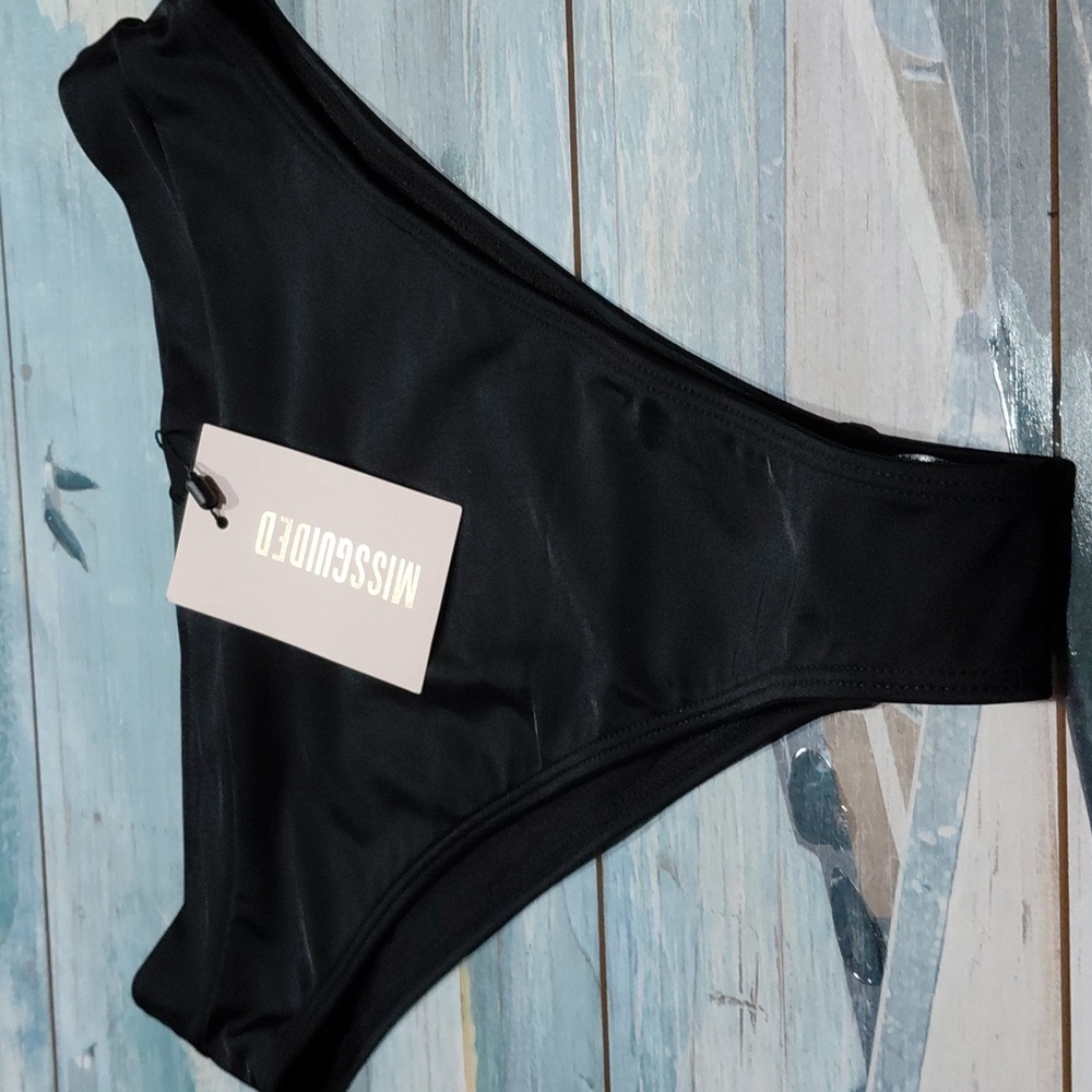 Missguided Classic Black Bikini Bottoms